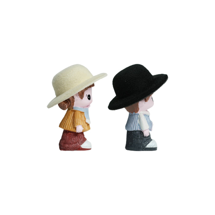 Wonderland ( Set of 2) Love couple with hate Miniature| figurine statue| home décor| gift articles | gift item