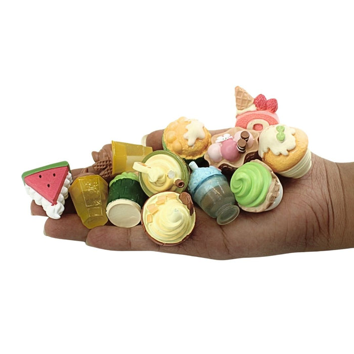 Wonderland (Set of 6 Dollhouse Miniature Cake Collectibles Play Food for Gifts