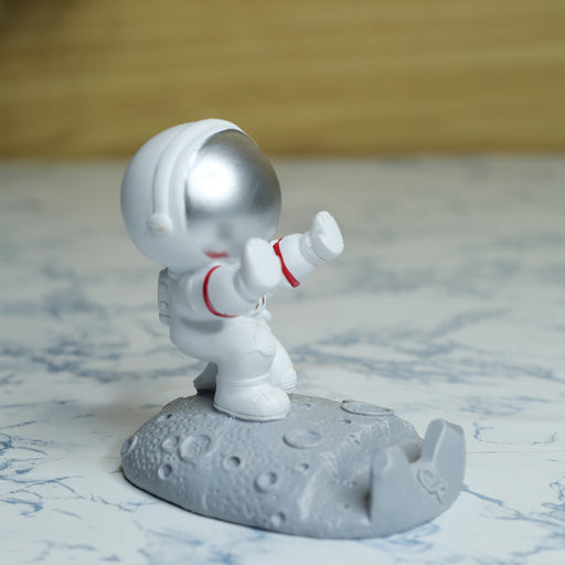 Astronaut Keychain - 3D Meditating Astronaut in Space - Galaxy Meditation  Gift