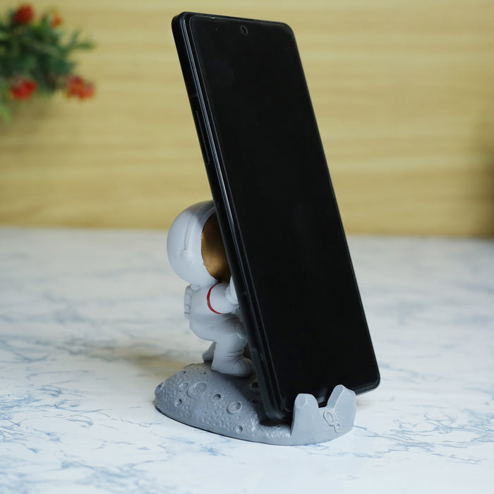 Wonderland Astronut Phone Stand-Golden| table top phone stand