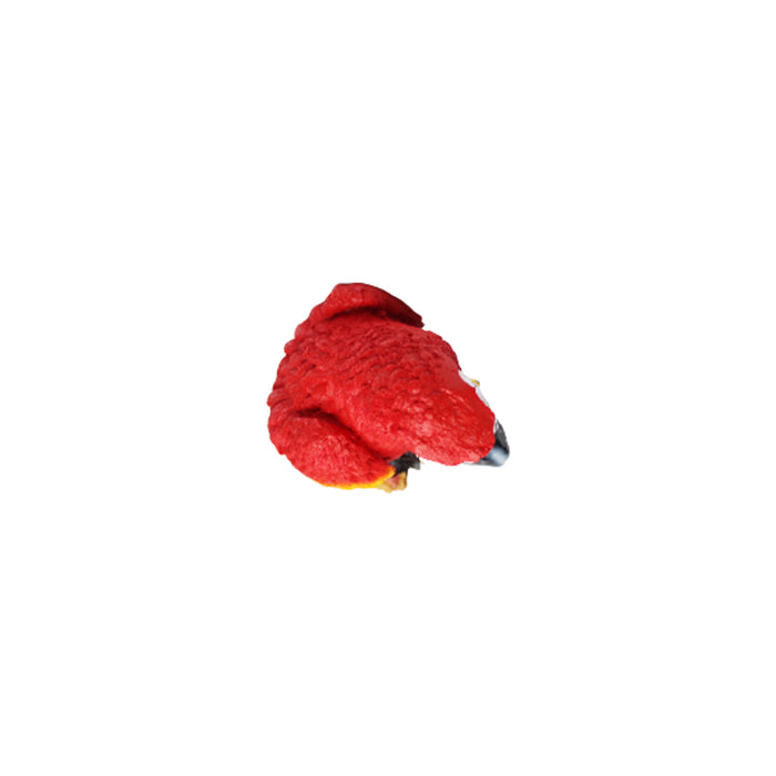 Red Parrot to be put on wall for home and Garden decoration