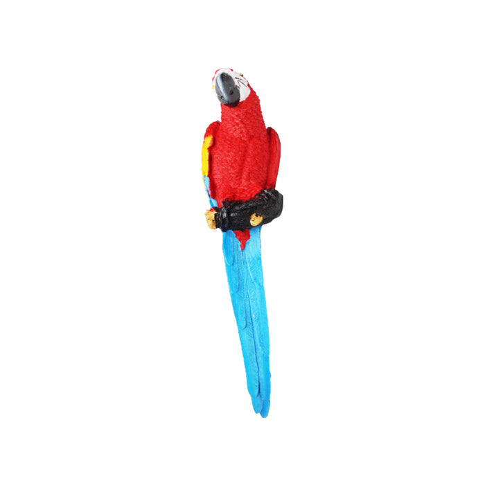 Red Parrot to be put on wall for home and Garden decoration