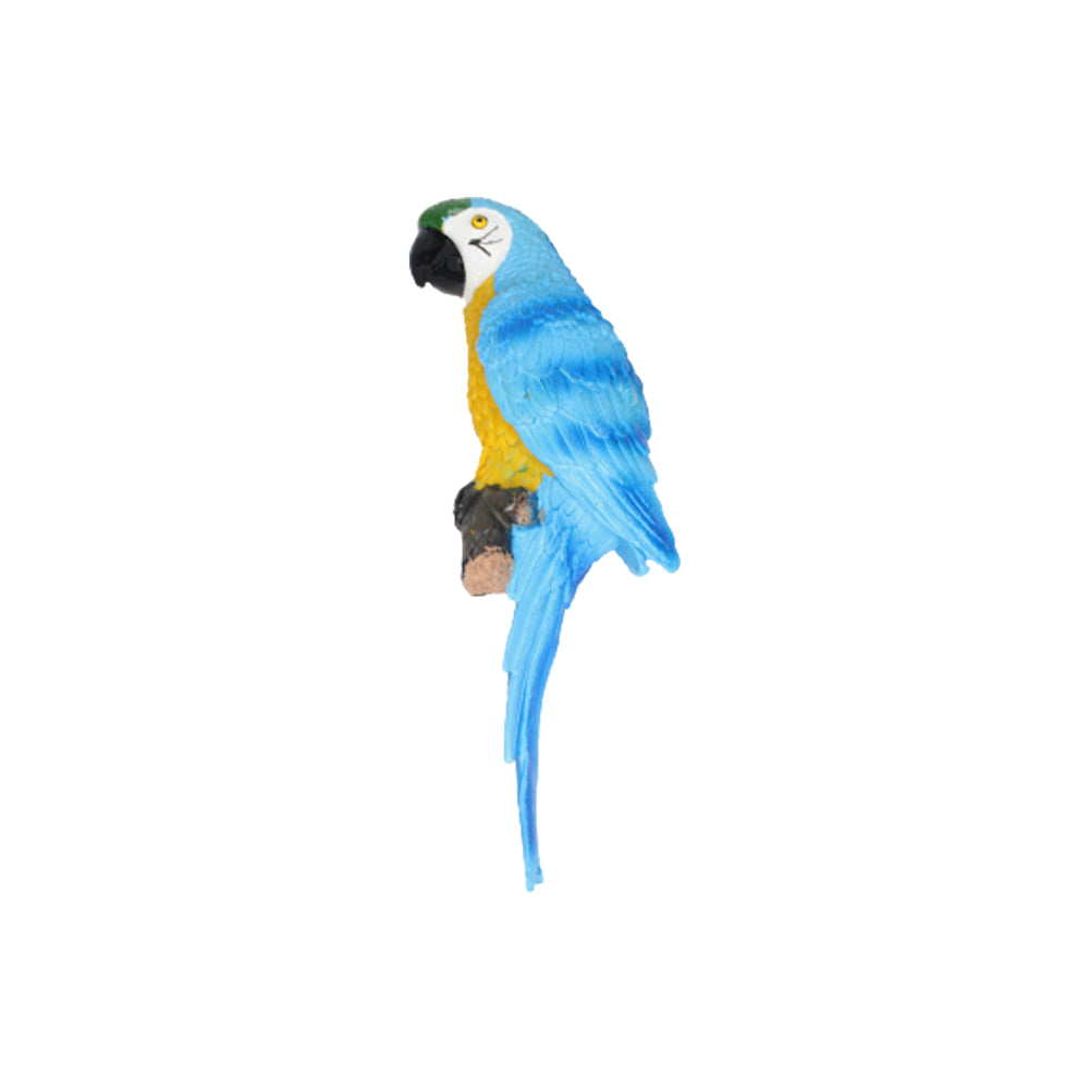 Resin Wall colorful Parrot (Can hang on balcony/garden wall)