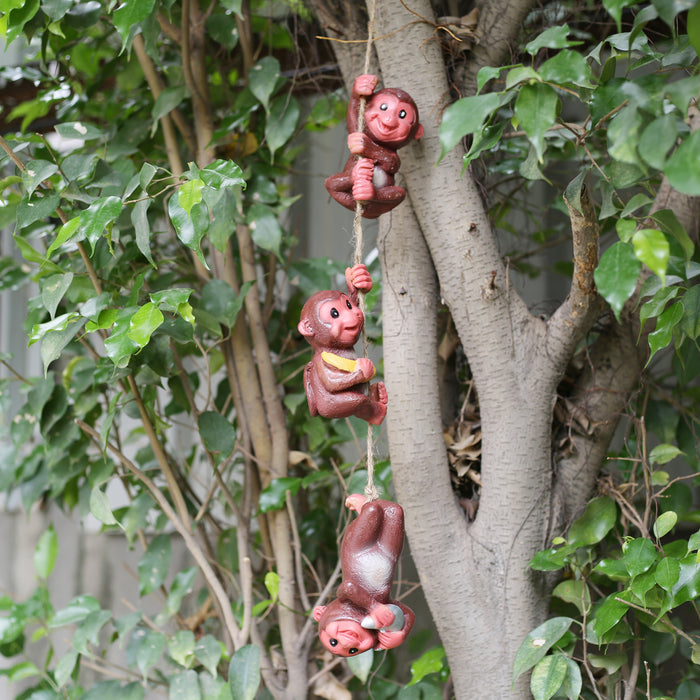 New Hanging Playful Monkeys on String