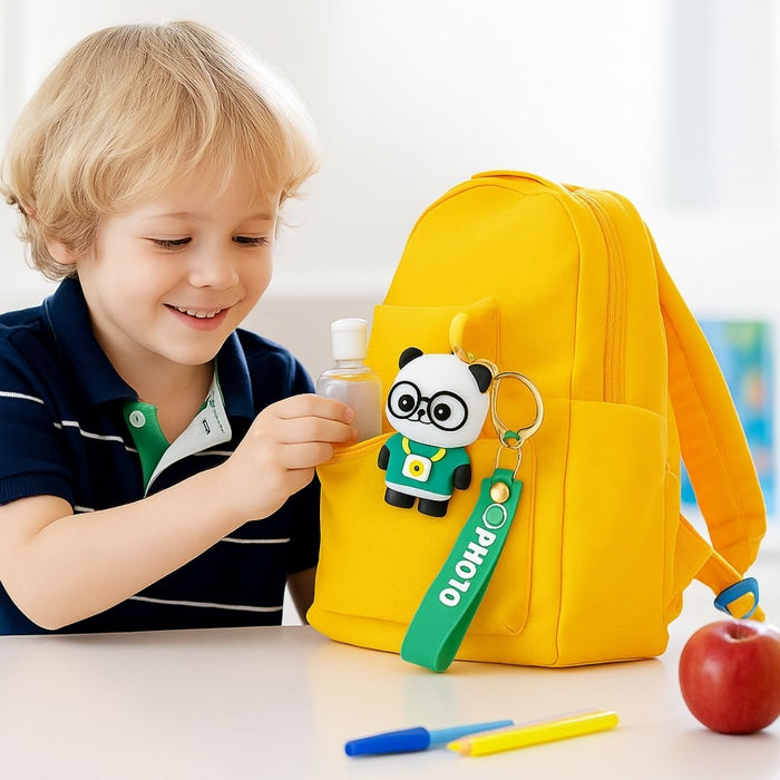 Wonderland Kawaii style ( set of 2) Happy Panda Keychain Set of 2