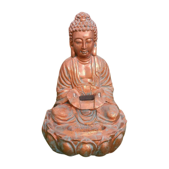 Wonderland 21 inch Buddha Fountain | Made of Fiber |for Outdoor and indoor use