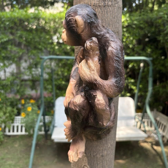 Realistic Hanging Monkey Tree Decor