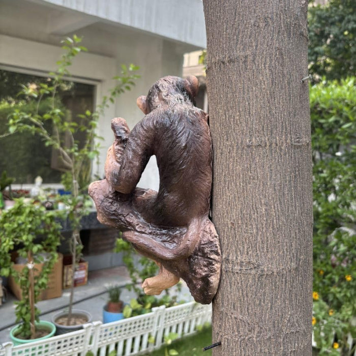 Realistic Hanging Monkey Tree Decor
