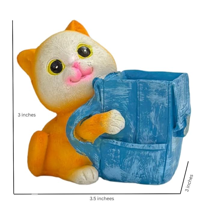 Wonderland Cute Animal Holder Figurine| Small Pot for small plants For Home & Garden décor