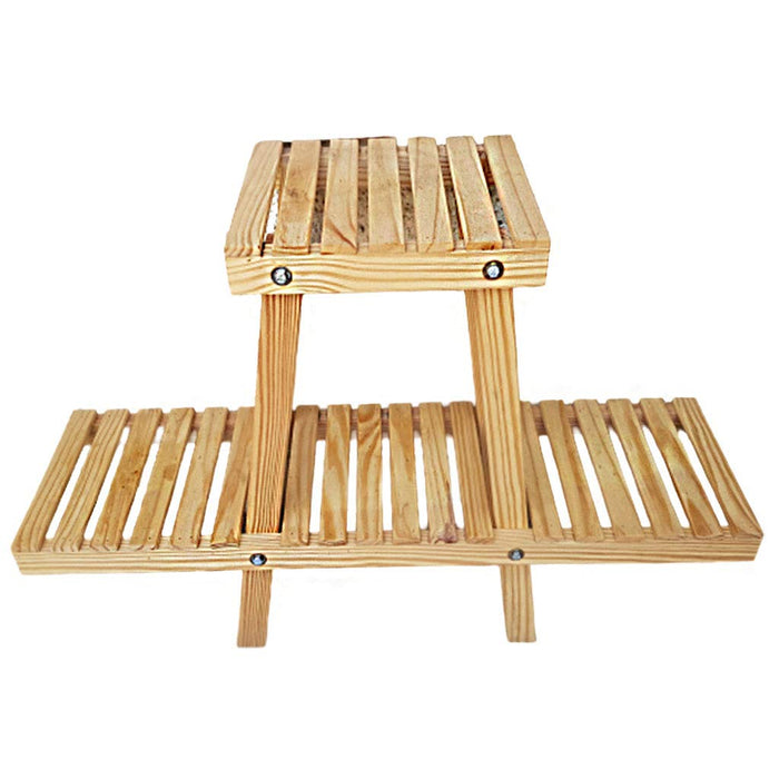 Wood Pot Stand