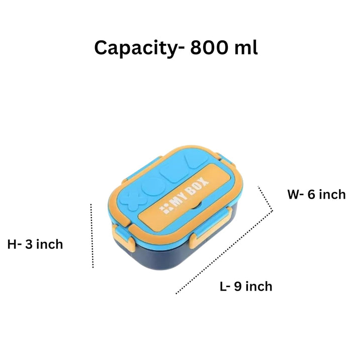 Game theme Kids- 800 ml SS 304 Lunch Box, Leakproof and Air Tight Tiffin (price per pc)