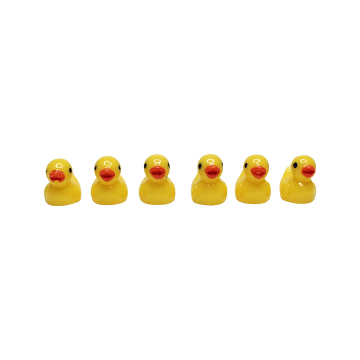 Miniature toys Glowing Mini Duck ( Set of 6)