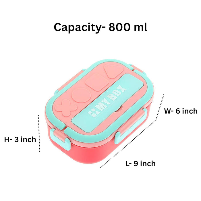 Lunch box Kids- 800 ml SS 304 Lunch Box, Leakproof and Air Tight Tiffin (price per pc)