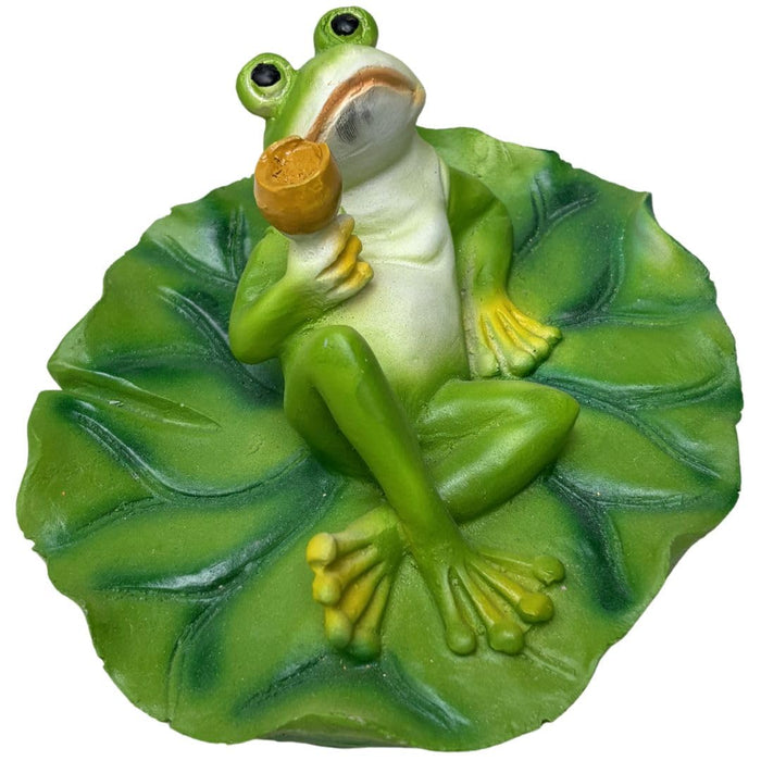  Frog with Glass Statue