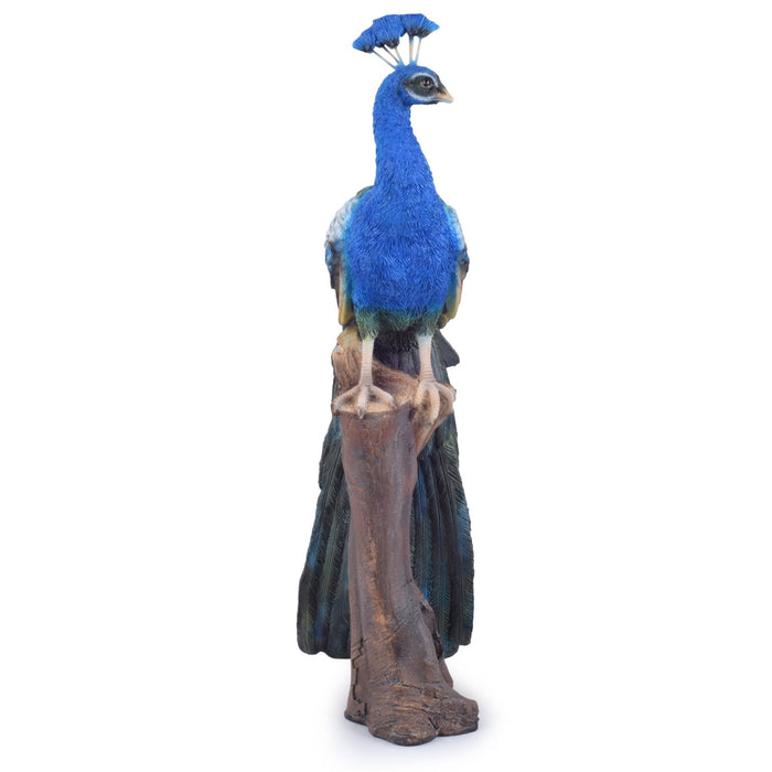  Peacock Sitting Home & Garden Statue, Decor, Decoration, Balcony, Gift, Gifting
