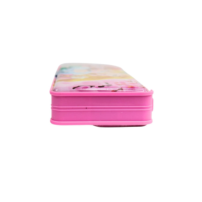  Multipurpose Pencil Box with Dual Sharpener and Magnetic Lock for School Kids (Cinderella)