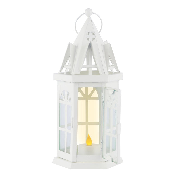 Kulture Label Metal Lantern- Beautiful t Light Holder