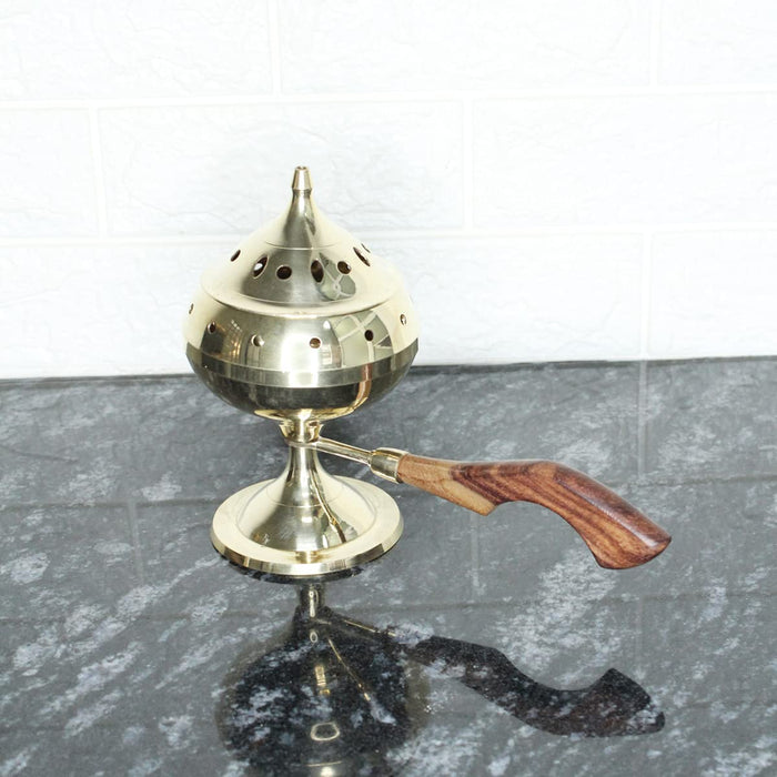 Loban Dan Diya with Wooden Handle
