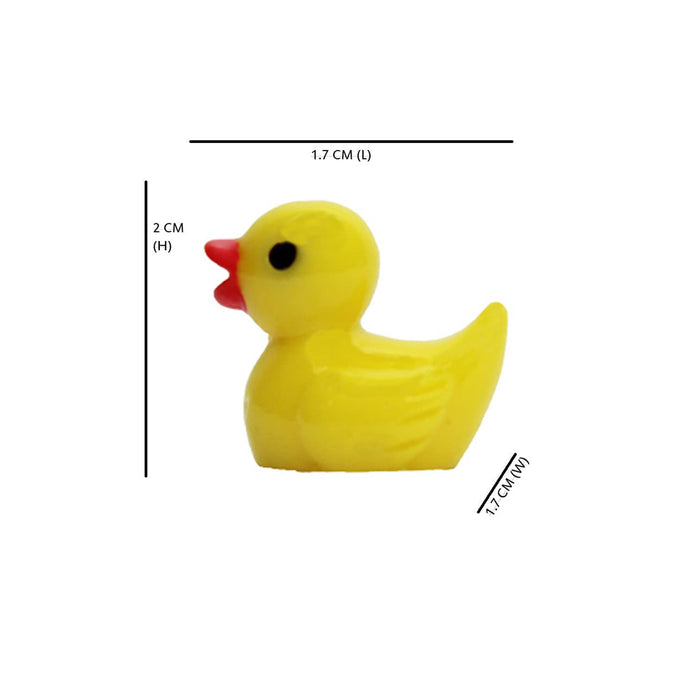 Miniature toys Glowing Mini Duck ( Set of 6)