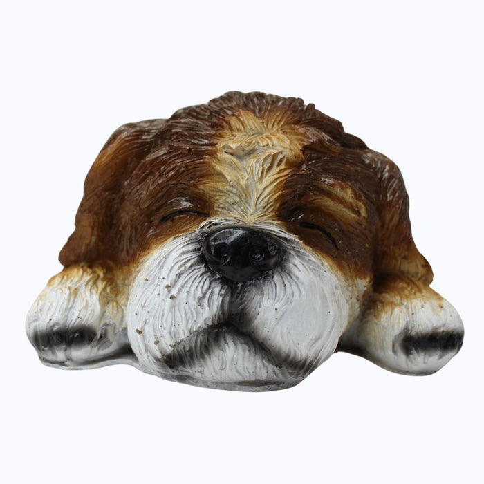 Wonderland Sleeping Puppy Garden Statue
