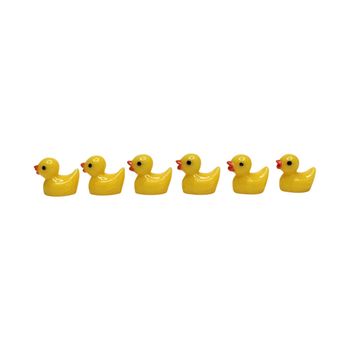 Miniature toys Glowing Mini Duck ( Set of 6)