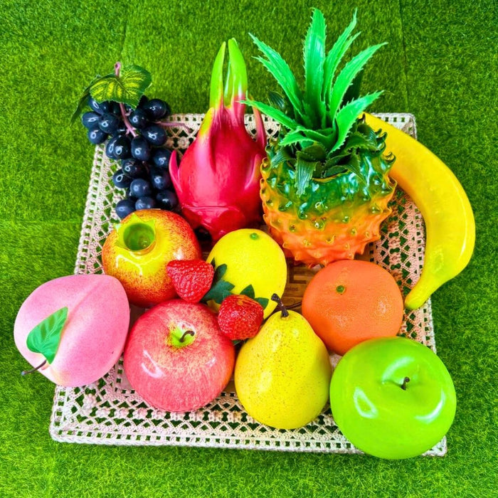 Wonderland Deluxe Artificial Fruit Basket Collection