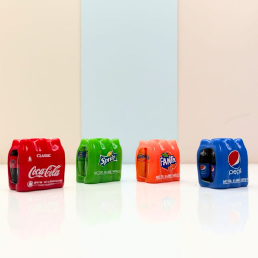 Wonderland 12-Piece Miniature C Drink Bottles  – Tiny Resin Beverages for Dollhouses, DIY Jewelry, and Scrapbooking