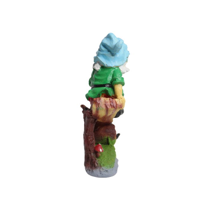 Gnome/Dwarf On Seesaw Statue for Garden Decoration