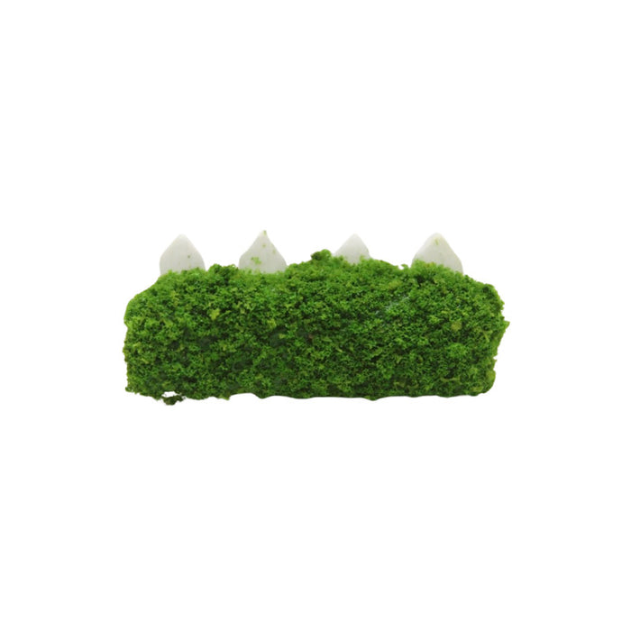 Wonderland imported miniatures ( pack of 4 ) green fence