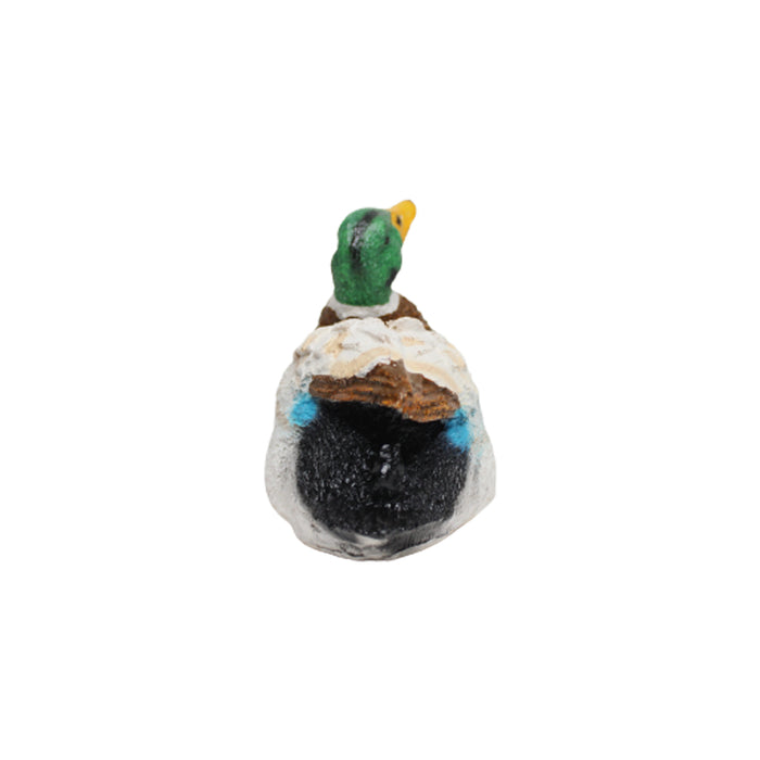 Duck Statue for Home and Garden Decoration (Green)