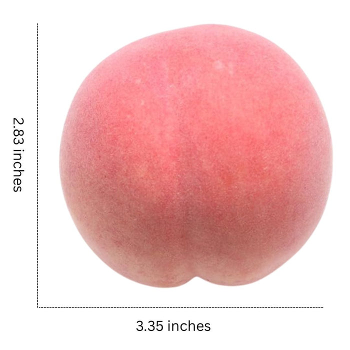 Wonderland set of 6 Artificial   Peaches Fake Fruits Simulation Peaches for Kitchen Table Decoration and Photography