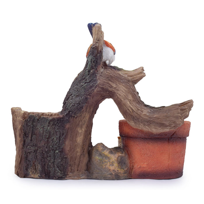 Wonderland Two Birds with Two Flower Pot/Planter/Container for Home Decoration, Garden Decor, Balcony, Kids Room Decor, Gift, Gifting