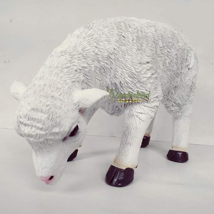 5 Inch Baby Sheep Statue for Garden Décor|Outdoor Décor for Garden, Yard, Lawn, Patio| Gifting Purpose| Balcony Decoration