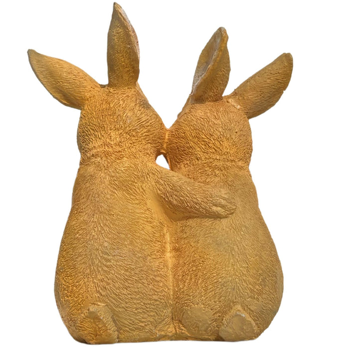 Wonderland brown rabbit family statue For Garden Décor|Outdoor Décor For Garden, Yard, Lawn , Patio| Gifting Purpose| Balcony Decoration