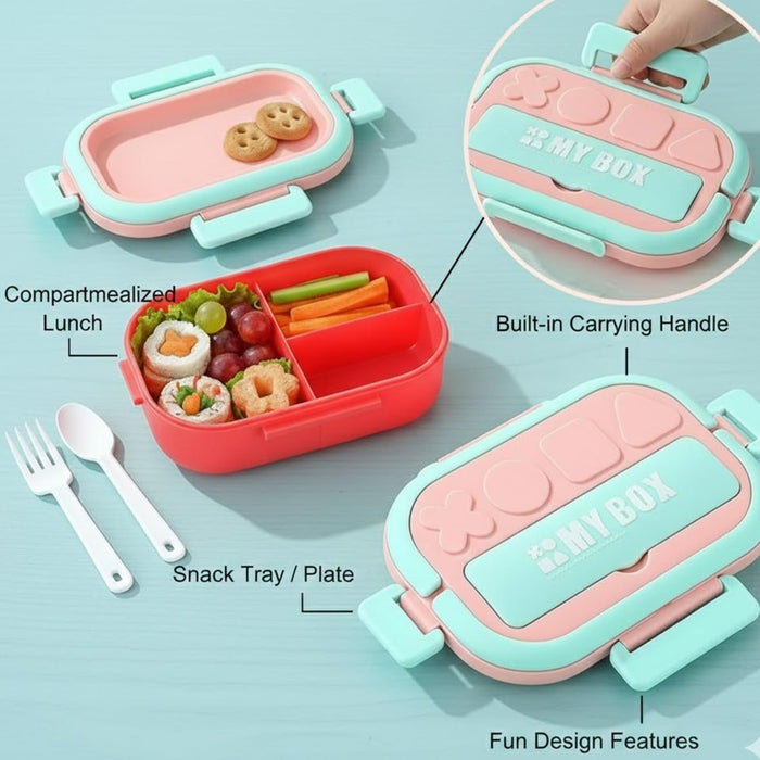 Lunch box Kids- 800 ml SS 304 Lunch Box, Leakproof and Air Tight Tiffin (price per pc)