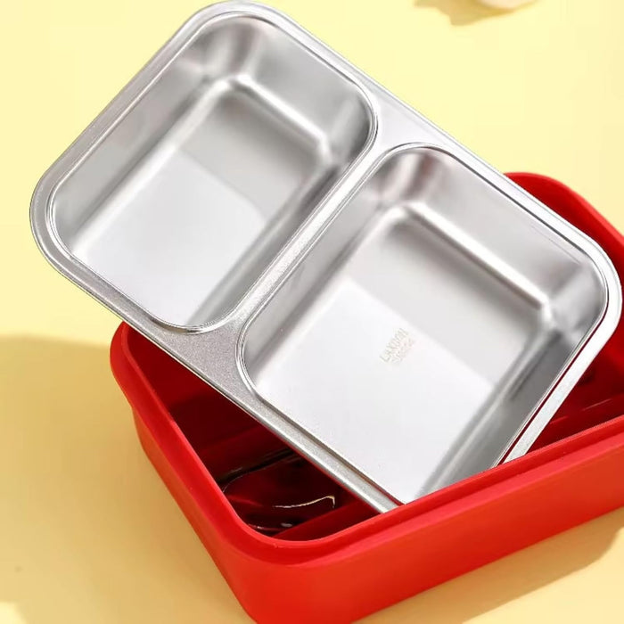 Imported Kids- 700 ml SS Lunch Box Stainless Steel, Leakproof Tiffin Box (price per pc)