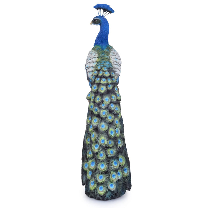  Peacock Sitting Home & Garden Statue, Decor, Decoration, Balcony, Gift, Gifting