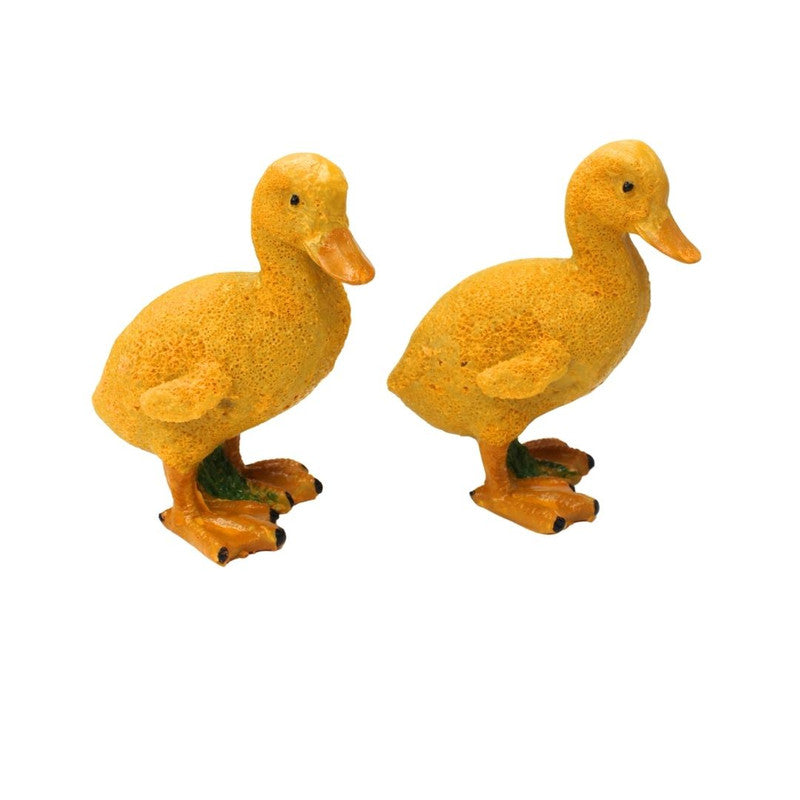 Sunny Yellow Duckling Figurines (Set of 2)