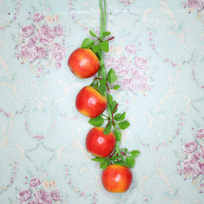 Artificial red Apple Fruit String Polyurethane (1 Piece)