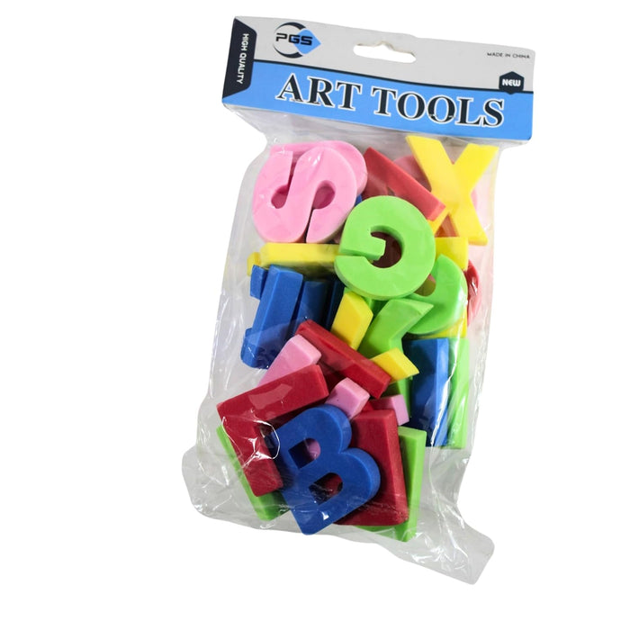 Bath Letters Numbers Foam 26-pcs Alphabet Bath Toys