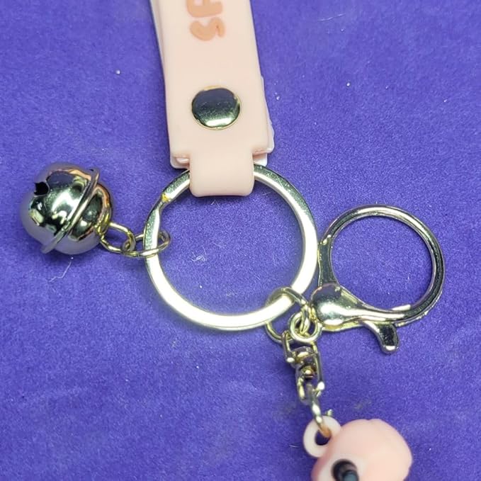 Wonderland Electric Scooter [Peach]Kechains, Cartoon Style Keychain & Bag Charms Fun & Functional Accessories for Bags and Keys