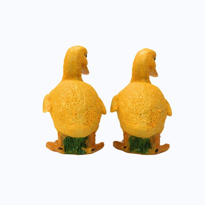 Wonderland Sunny Yellow Duckling Figurines (Set of 2)