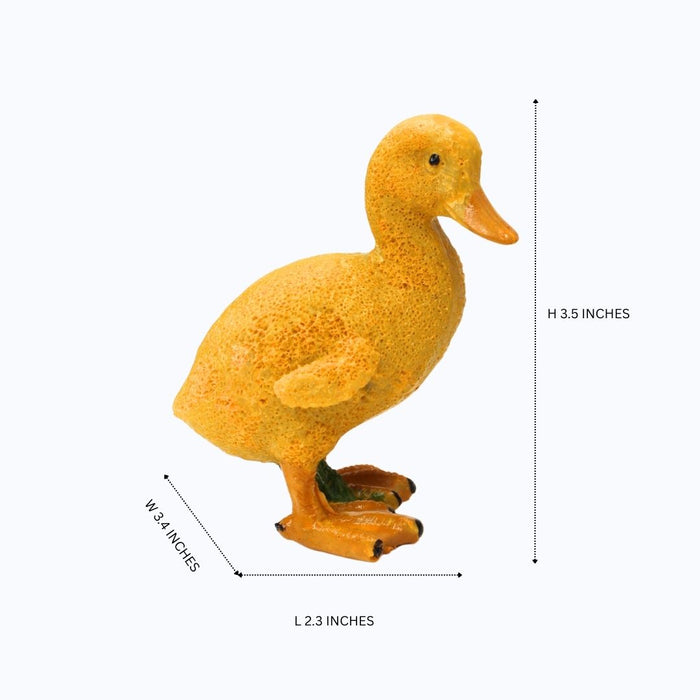 Wonderland Sunny Yellow Duckling Figurines (Set of 2)