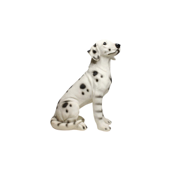 Wonderland Dalmation Puppy |Hand-painted dog figurine| entance décor|Weather-resistant dog statue