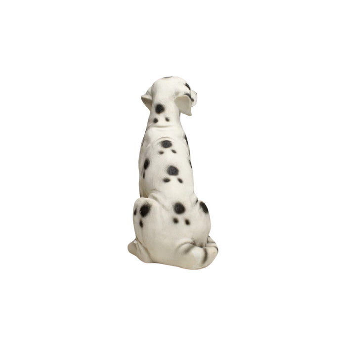 Wonderland Dalmation Puppy |Hand-painted dog figurine| entance décor|Weather-resistant dog statue