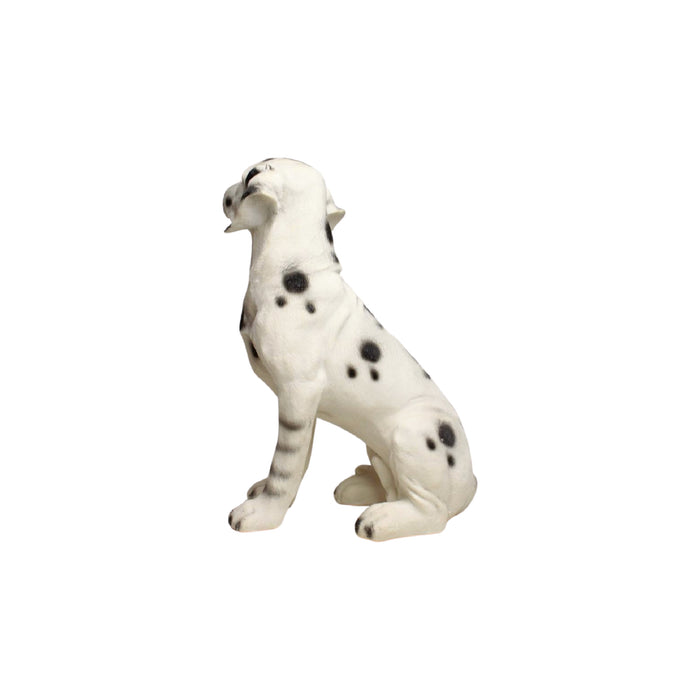 Wonderland Dalmation Puppy |Hand-painted dog figurine| entance décor|Weather-resistant dog statue