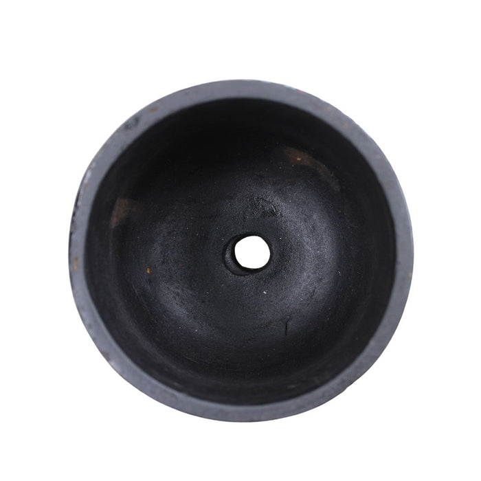 Wonderland Indian Hand-Painted Ceramic Planter/Vase | Mughal Jharokha Design with Peacock & Garden Scene