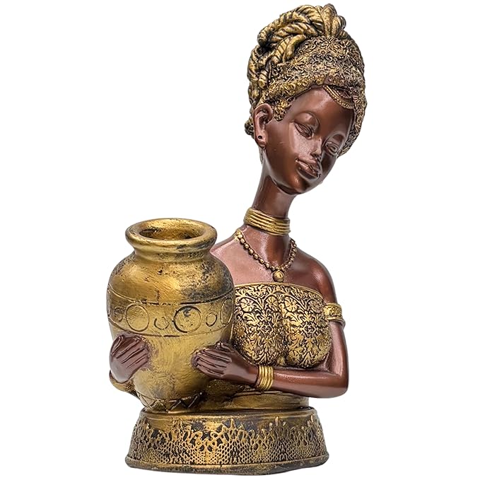 Elegant Heritage Woman Figurine