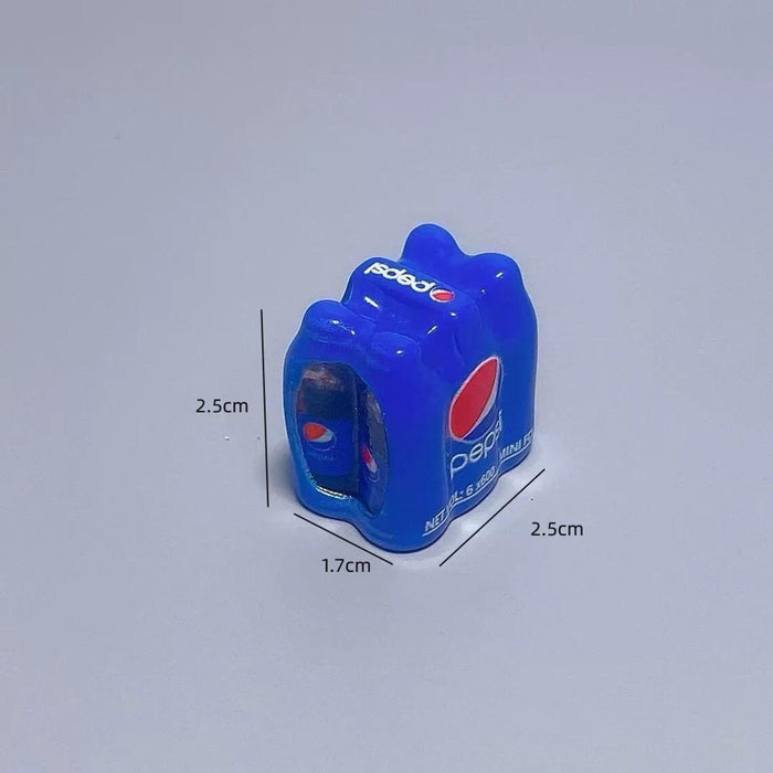 Wonderland Miniature  Multi-Pack Set (4-Pack Design) - Collectible Novelty Drinks| Resin Drink set for Doll House accessories