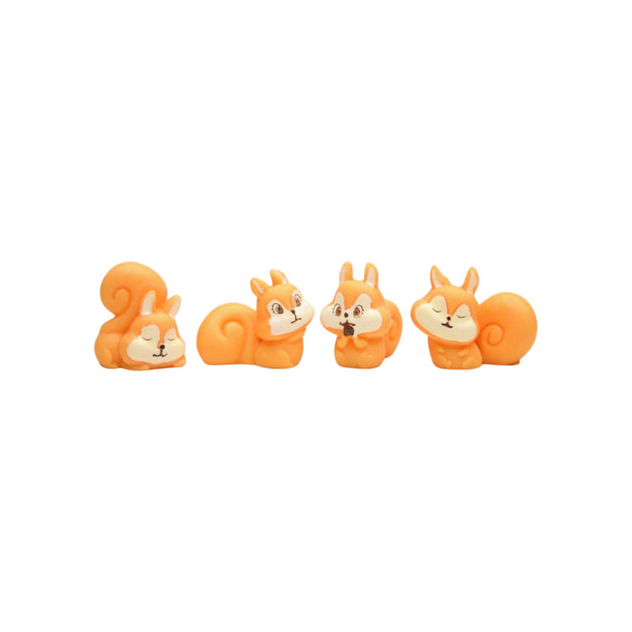 Wonderland imported miniatures ( pack of 4 ) squirrel